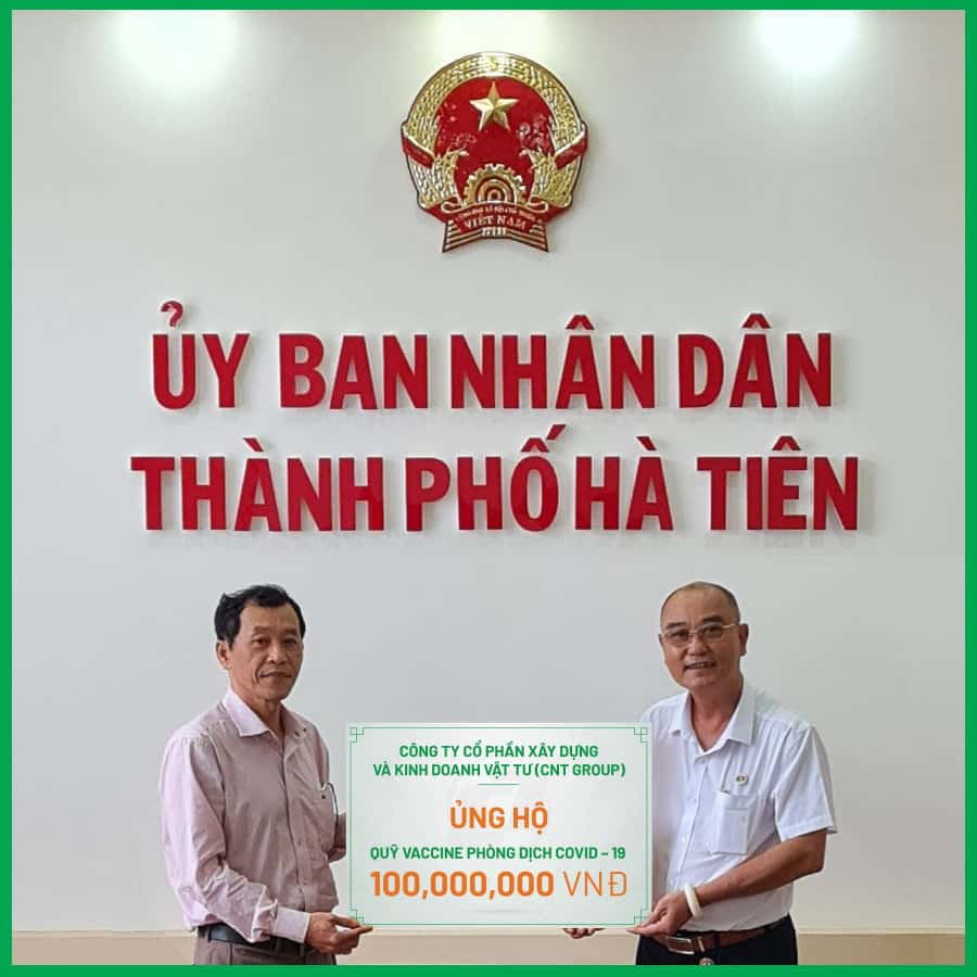 CNT GROUP TÀI TRỢ QUỸ VACCINE