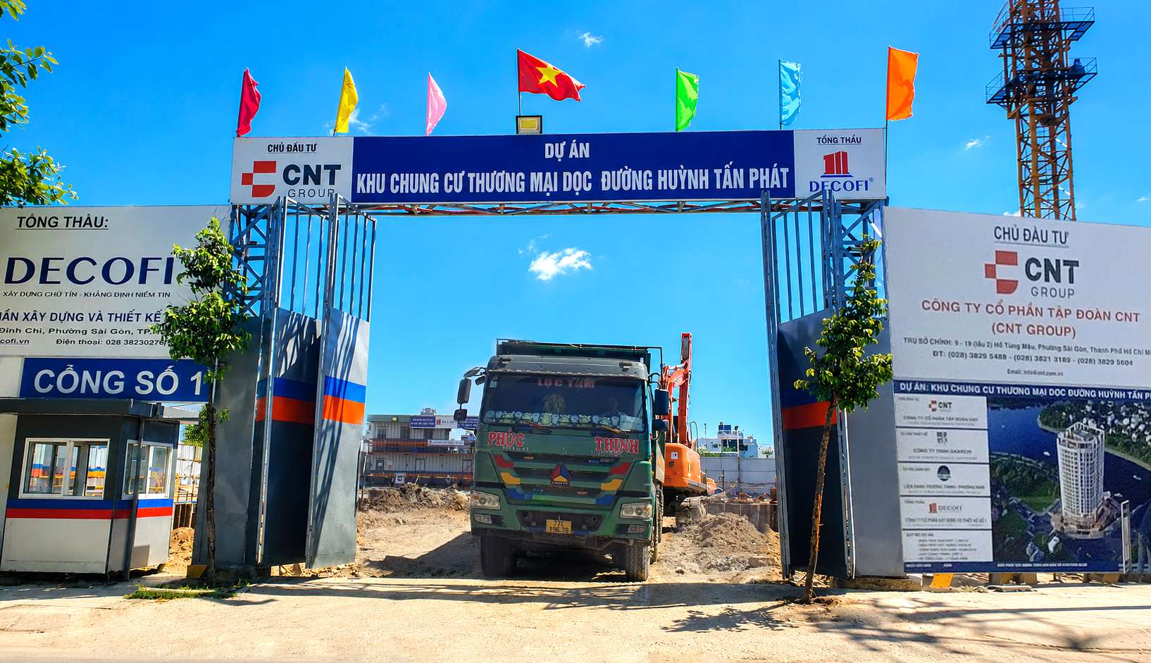 [CẬP NHẬT TIẾN ĐỘ THÁNG 8/2026] DỰ ÁN KHU CHUNG CƯ THƯƠNG MẠI DỌC ĐƯỜNG HUỲNH TẤN PHÁT