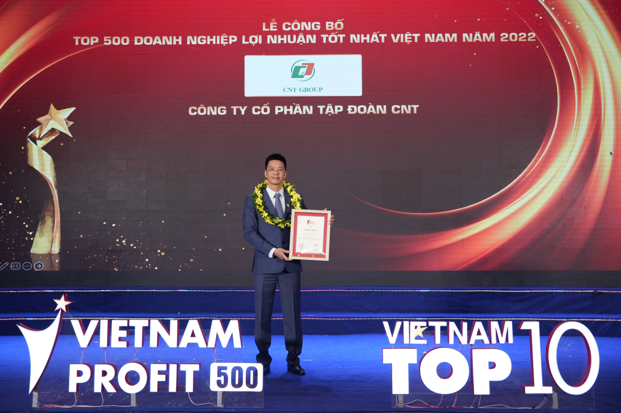 CNT Group 2 năm liên tiếp lọt top doanh nghiệp có lợi nhuận tốt nhất  Việt Nam
